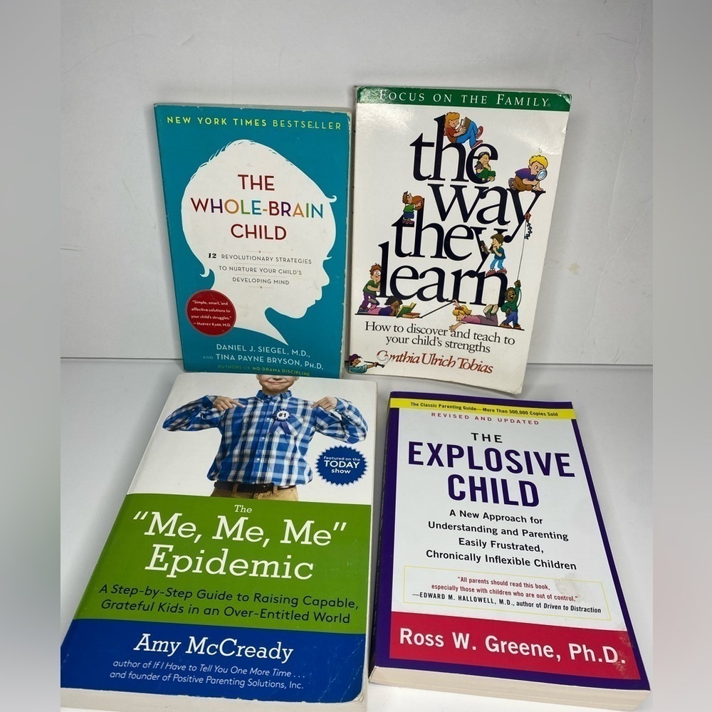 Parenting Books Lot 4 Books, Behavior Authors Vary